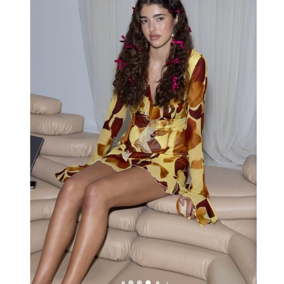 THE WOLF GANG Rhapsody Mini Dress NEW - Picture 5 of 16